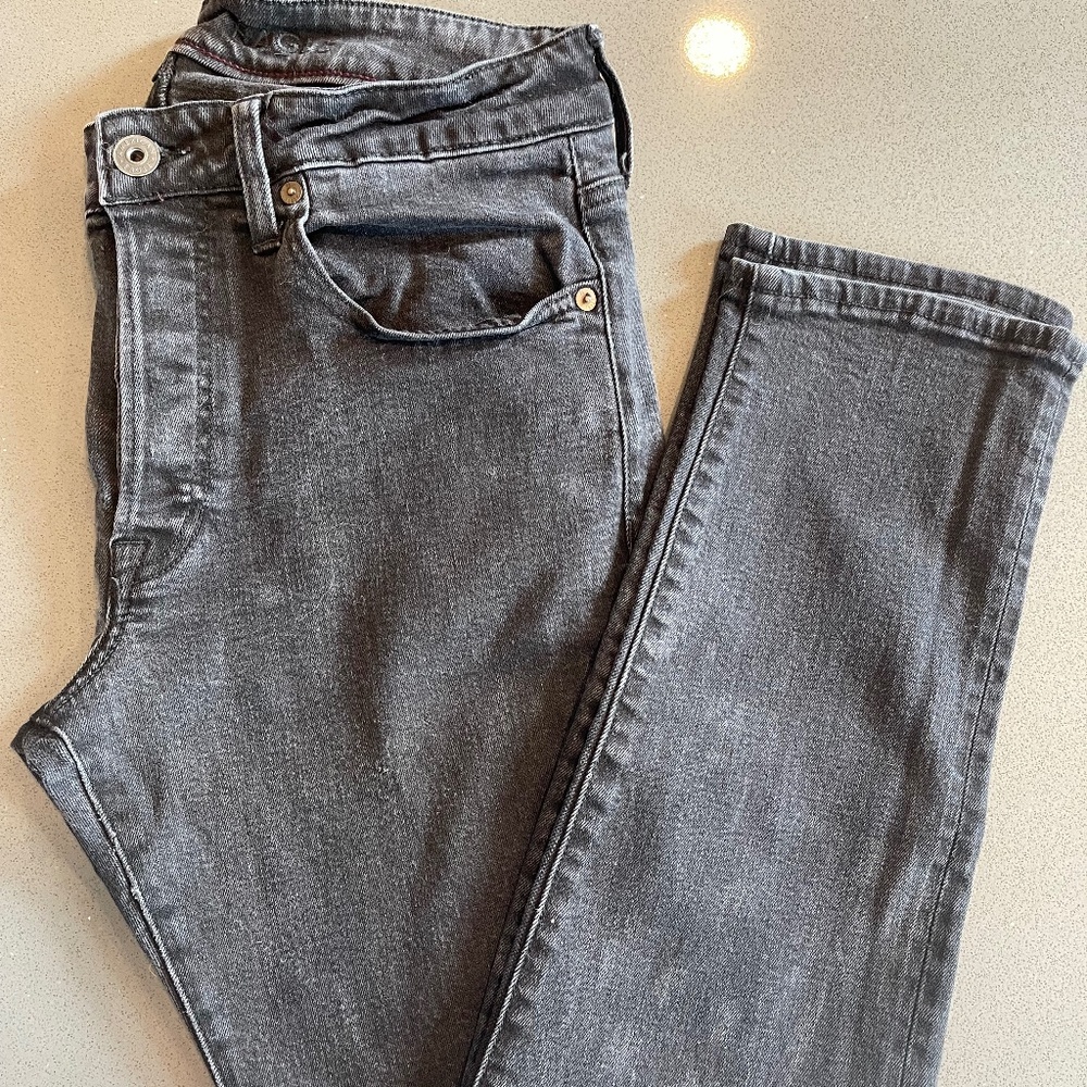 Men's American Eagle Black Flex Slim Jeans